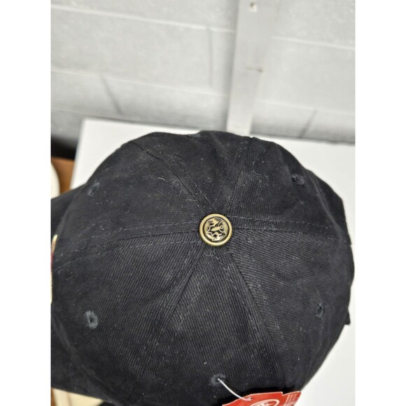 NWT Barcardi Rum Black Baseball Cap Bat Logo 100% Cotton Dad Hat ~ NEW! - Picture 7 of 7